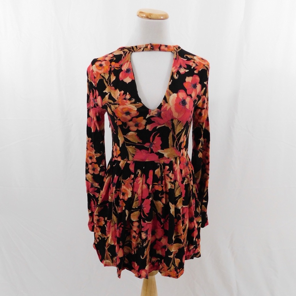 Free People Floral Mini Dress